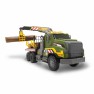 Žaislinis sunkvežimis - miškavežis 54 cm su kranu ir rąstais | Šviesos ir garso efektai | Dickie 3749026